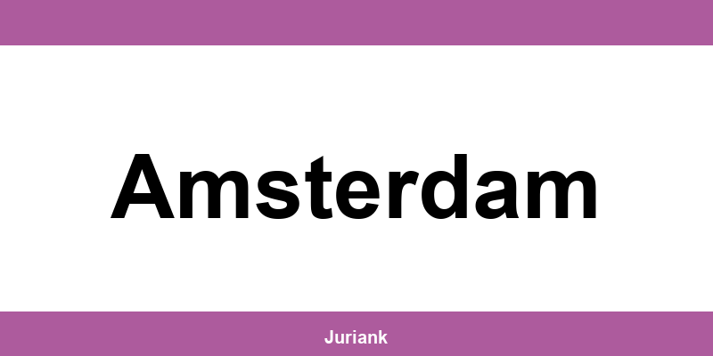 Contact en adres van de rechtbank in Amsterdam