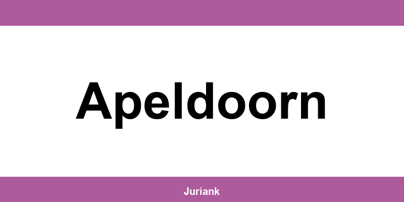 Contact en adres van de rechtbank in Apeldoorn