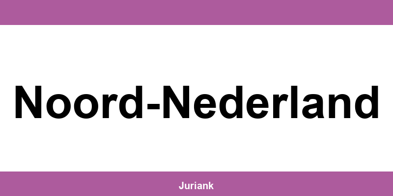 Contact en adres van de rechtbank in Noord-Nederland