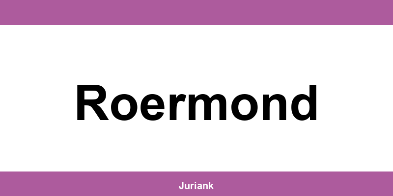 Contact en adres van de rechtbank in Roermond