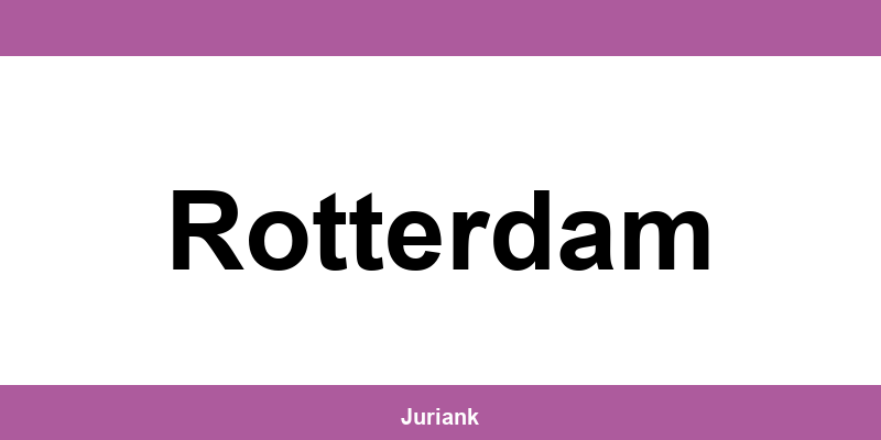 Contact en adres van de rechtbank in Rotterdam