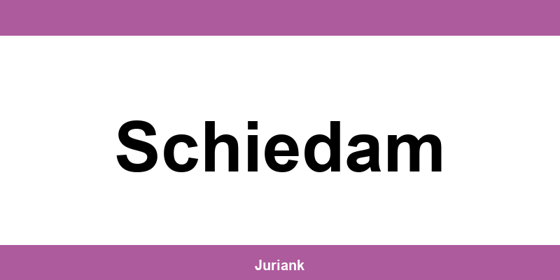 Contact en adres van de rechtbank in Schiedam