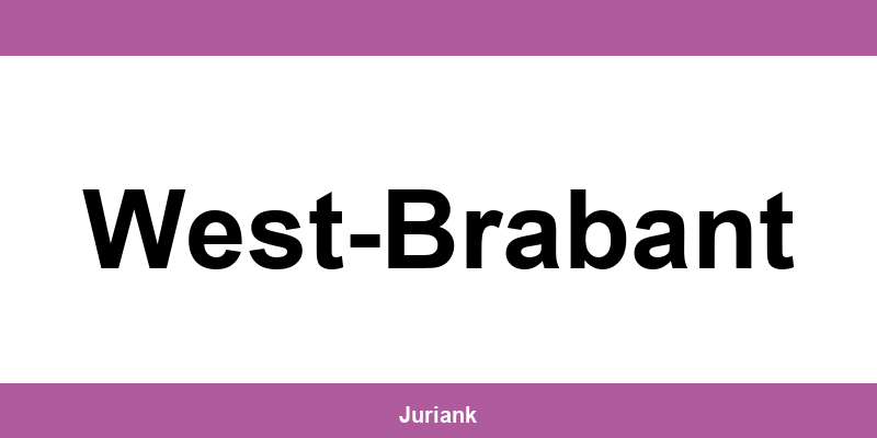 Contact en adres van de rechtbank in West-Brabant