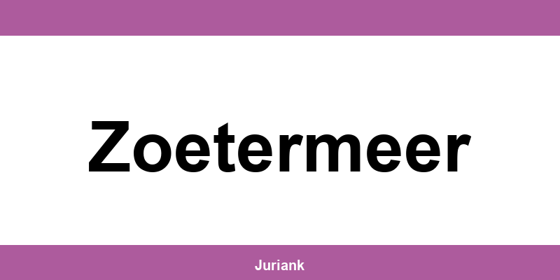 Contact en adres van de rechtbank in Zoetermeer
