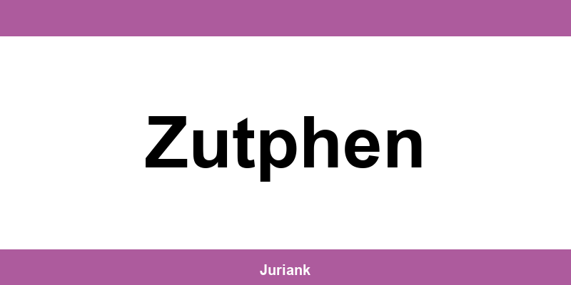 Contact en adres van de rechtbank in Zutphen