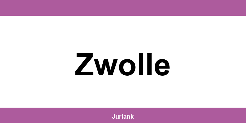 Contact en adres van de rechtbank in Zwolle