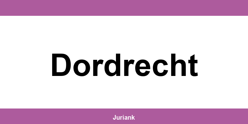 Contact en adres van de rechtbank in Dordrecht